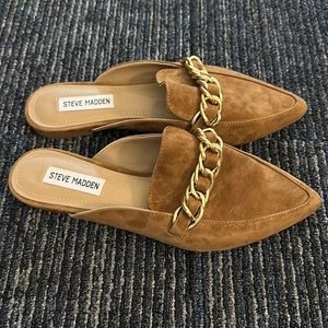 Steve Madden Suede Mules